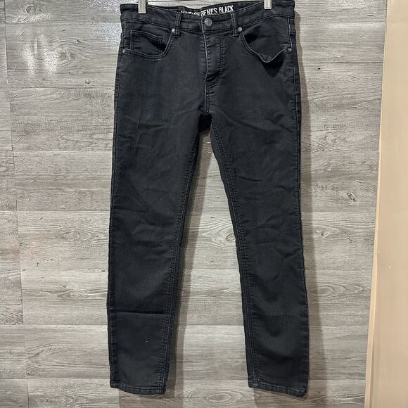 Men's Black Skinny Jeans - Picture 1 of 9